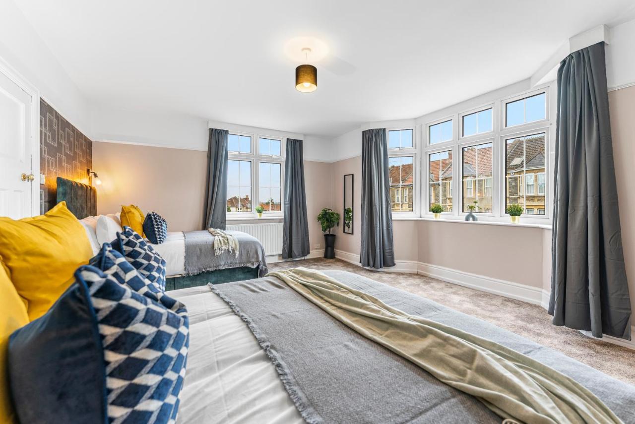 Villa Stunning 4-Bed - Garden - Sleeps 14 Bristol Exterior foto